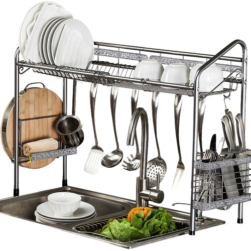 PremiumRacks Professional Over The Sink Dish Rack - Fully Customizable - Multipurpose