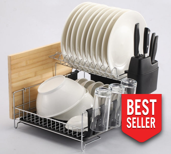 Premiumracks Professional Dish Rack - 316 Stainless Steel Fully Customizable Modern Design Dish