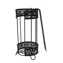Premiumracks Vintage Toilet Paper Storage Holder - Free Standing Modern Design Holds 4 Rolls